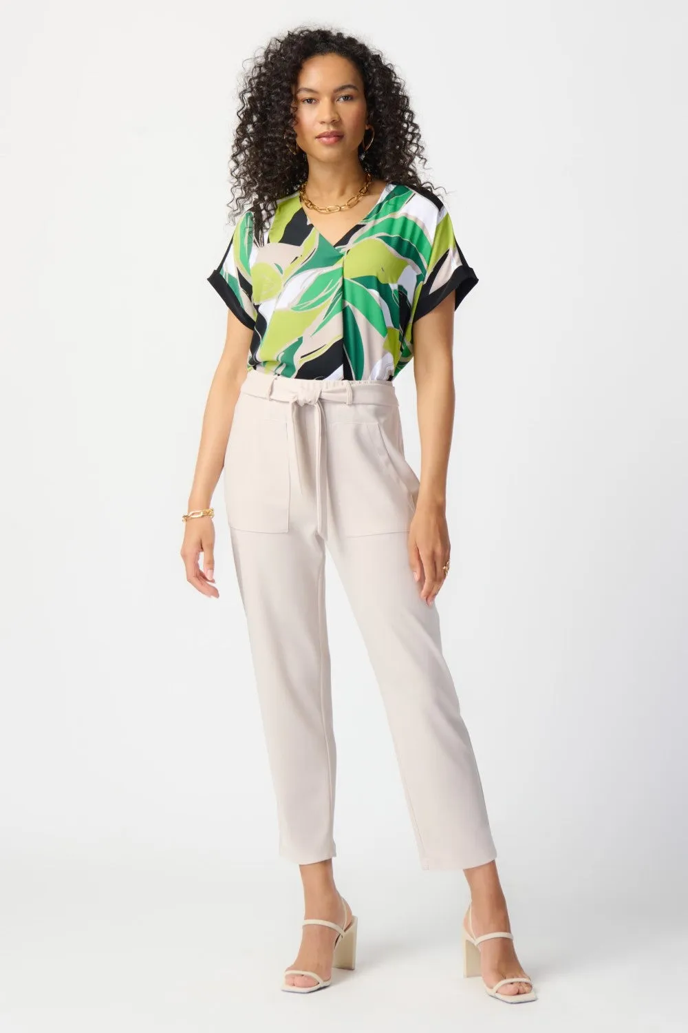 Joseph Ribkoff Top 241175 Vanilla/Multi