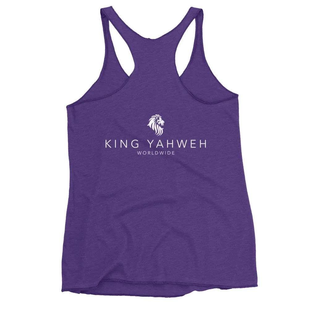 King YAHWEH Flex Women's Racerback Tank