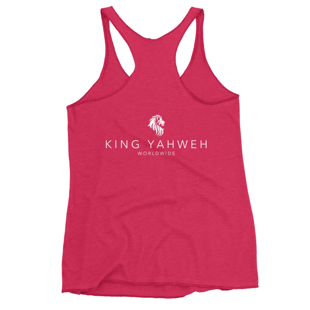 King YAHWEH Flex Women's Racerback Tank