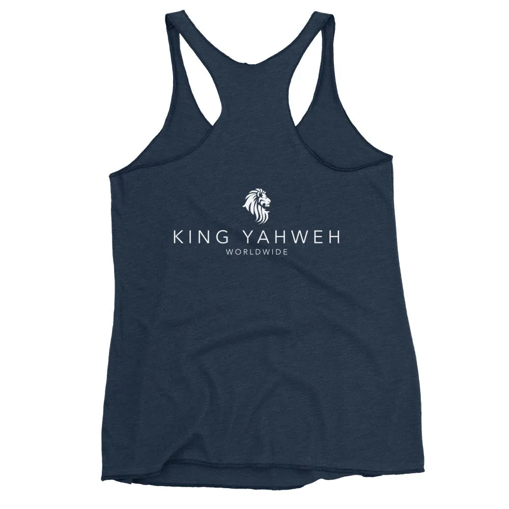 King YAHWEH Flex Women's Racerback Tank