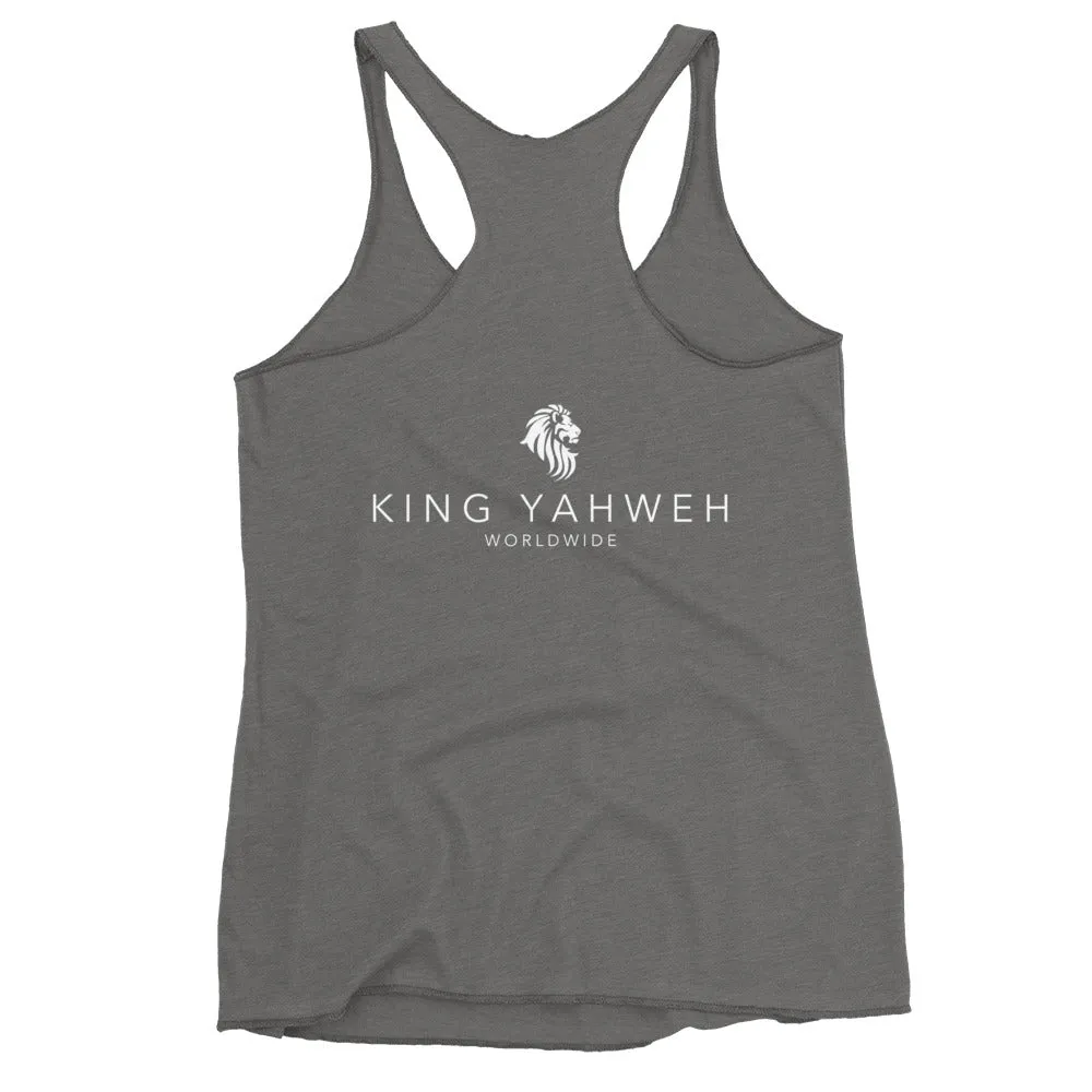 King YAHWEH Flex Women's Racerback Tank