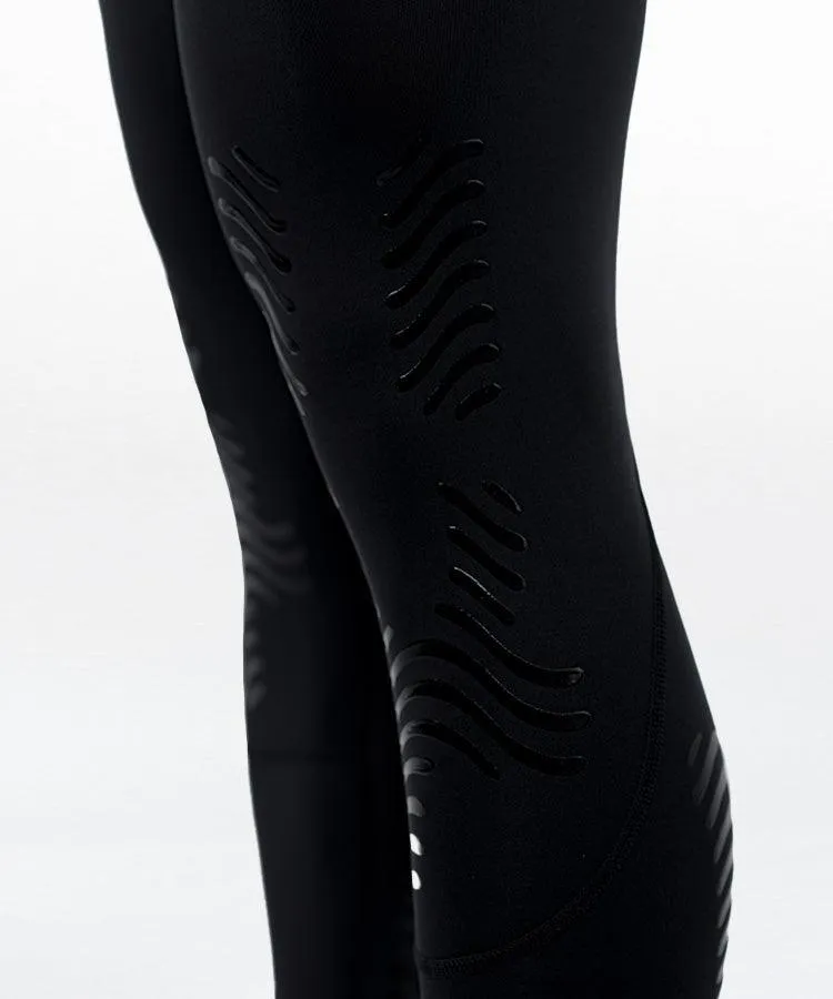 Knee & Calf Kinetic Tape Compression Leggings L20 Classic (Thigh Taping)