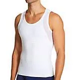LEO STRETCH COTTON MODERATE COMPRESSION SHAPER TANK 035022