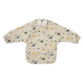 Liewood Merle Cape Bib With sleeves | Dino mix