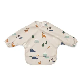 Liewood Merle Printed Cape Bib - Polar - Sandy