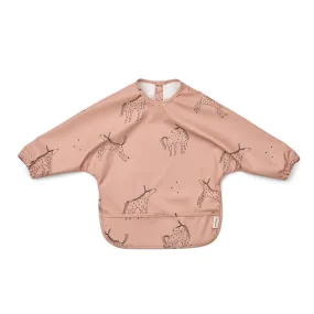 Liewood Merle Printed Cape Bib - Unicorn - Pale Tuscany