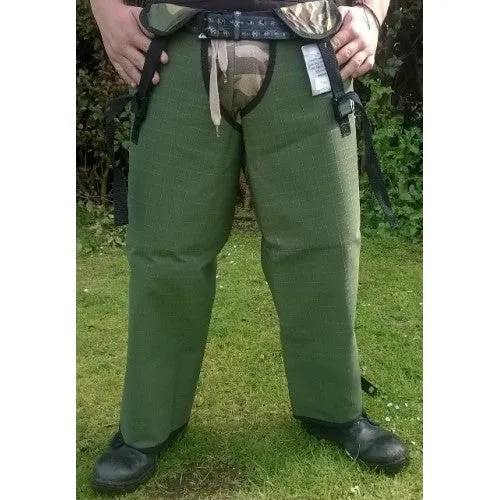 Lined Canvas Chap