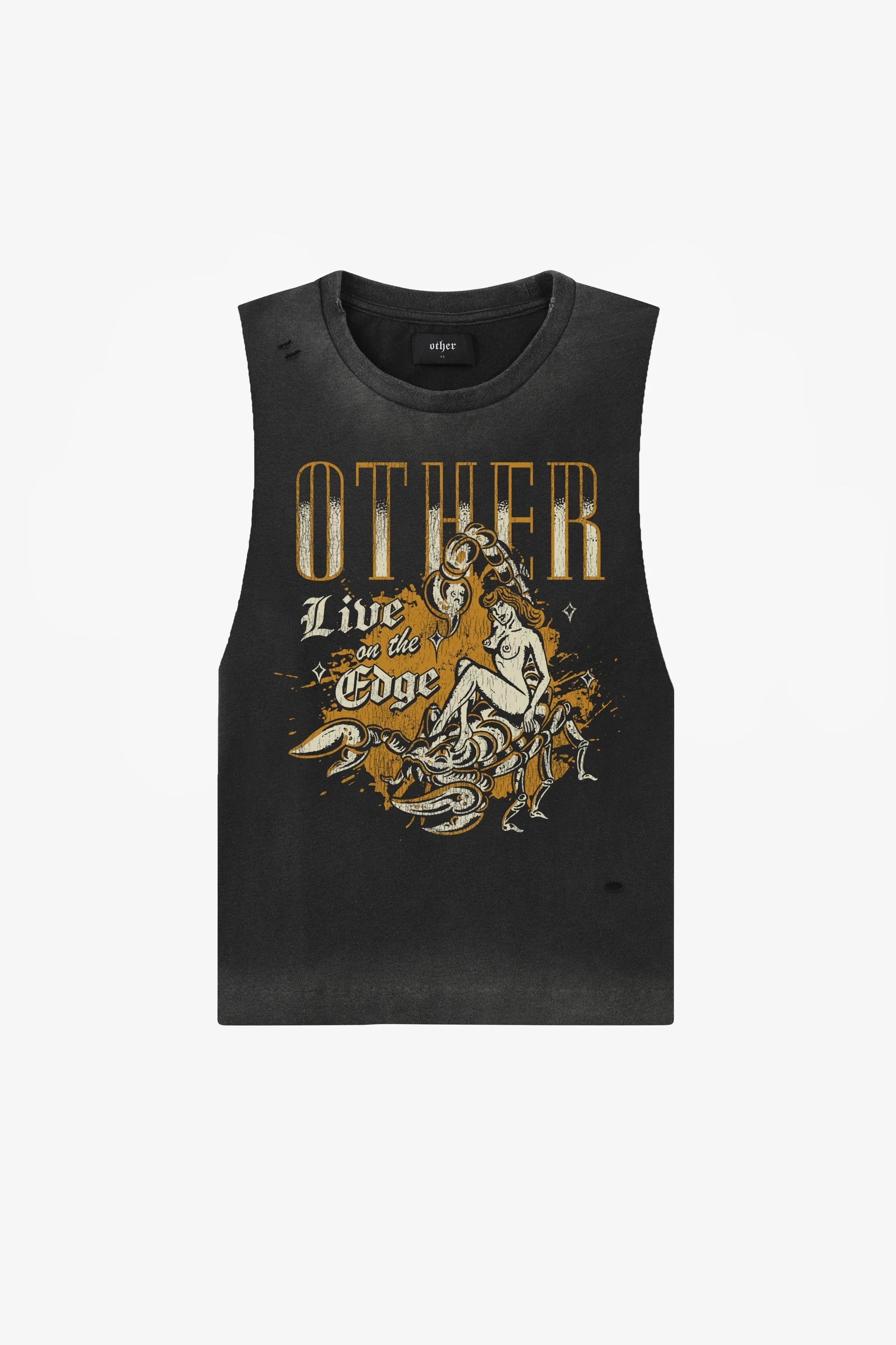 Live On The Edge Vintage Tank