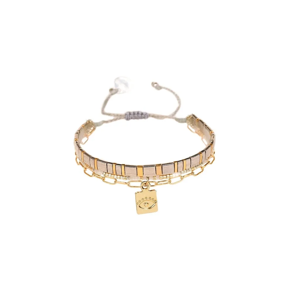Maya Sight Bracelet - Metallic - B-BE-S-10968