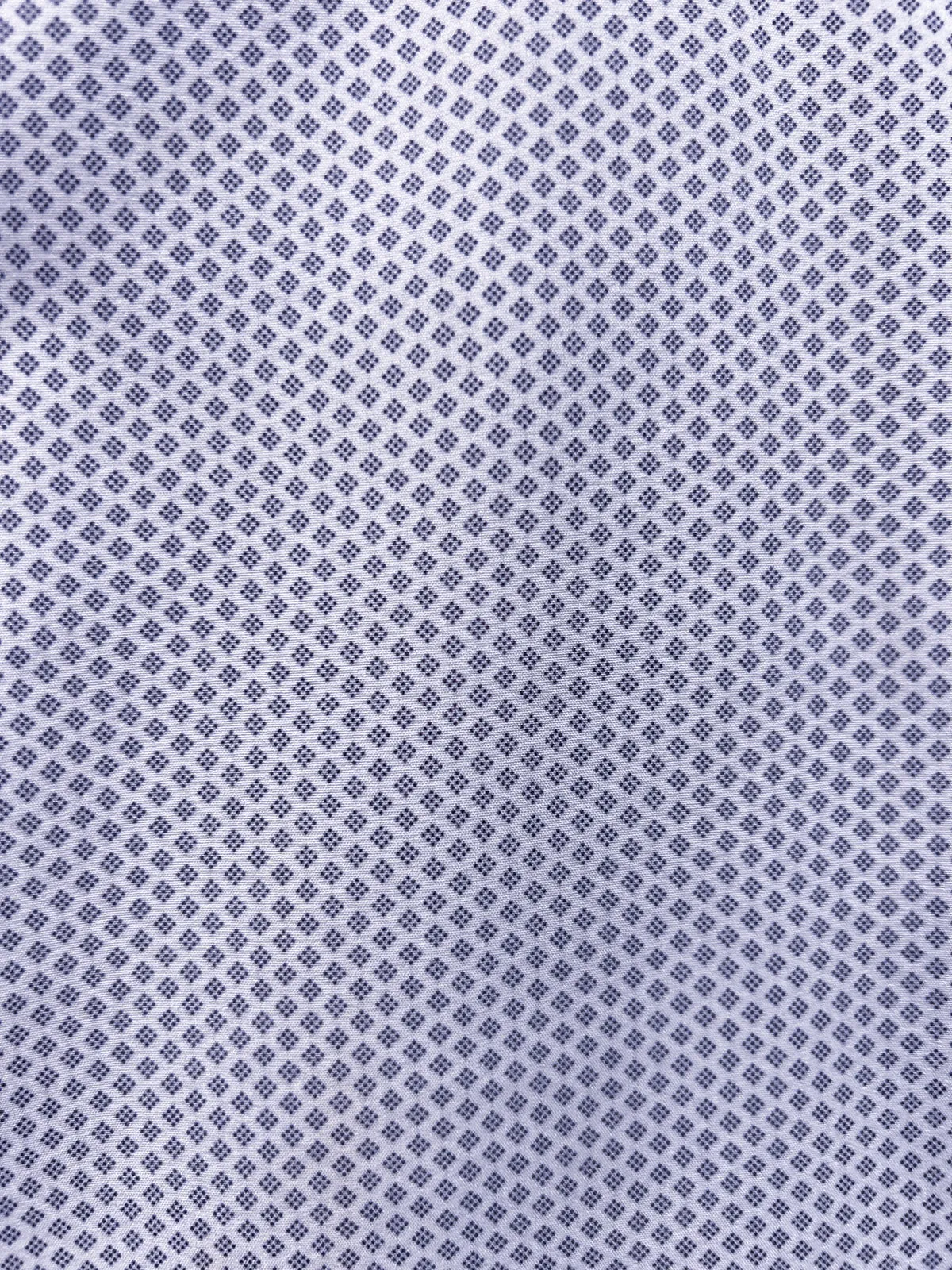 Micro Diamond Dotted Performance Dress Shirt
