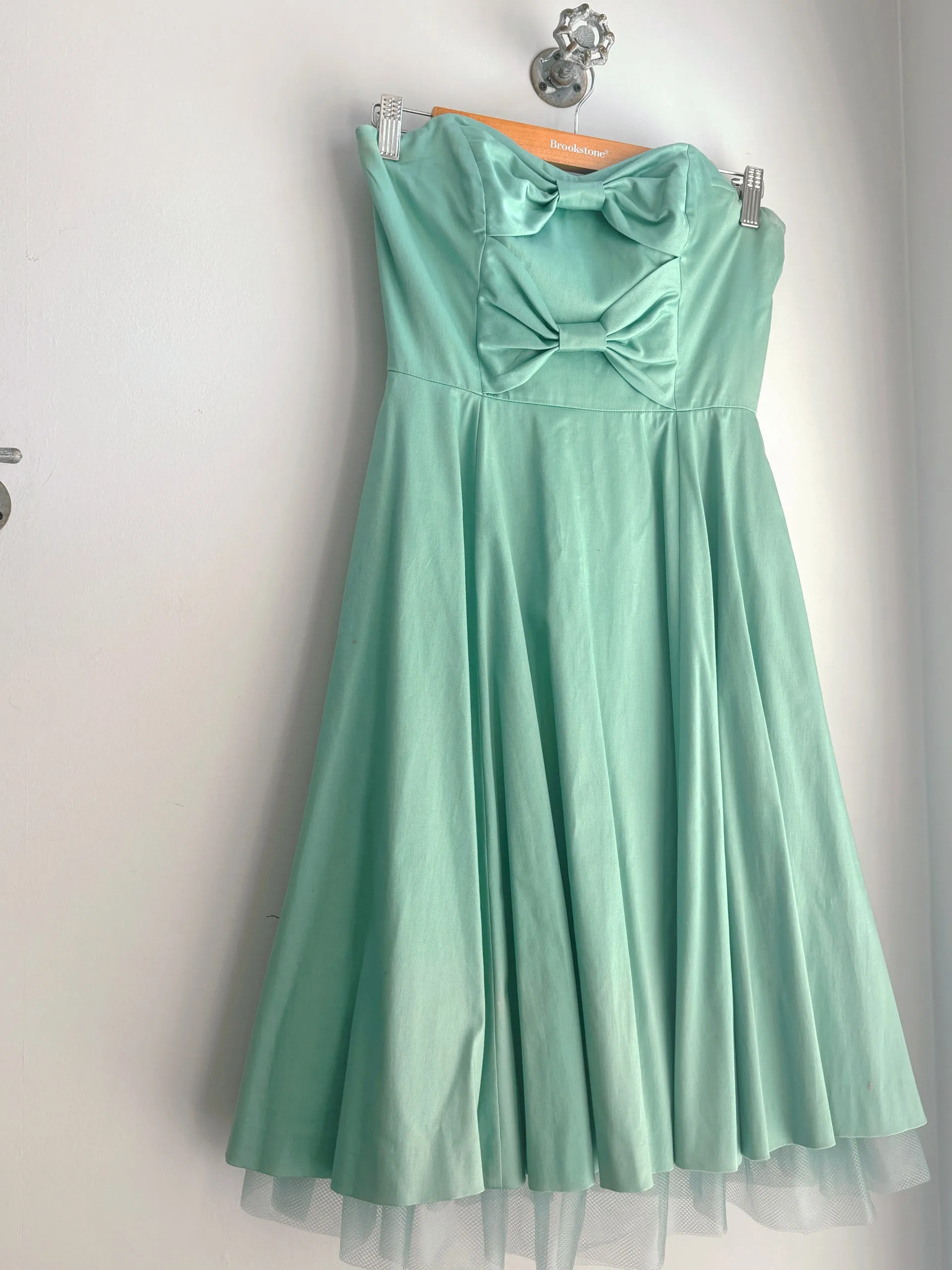 Mint Bow Dress