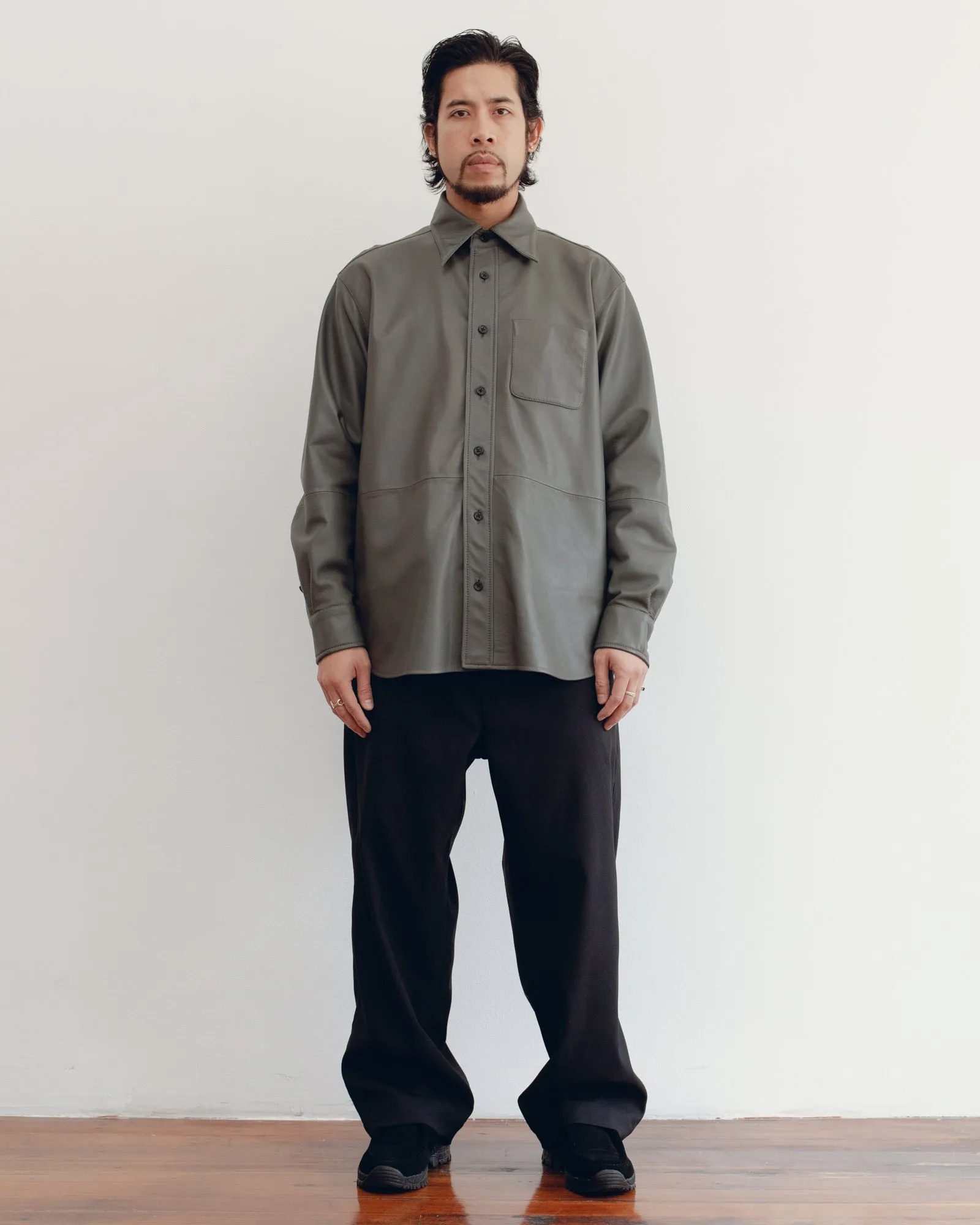 “NEAT” REGULAR COLLAR SHIRT