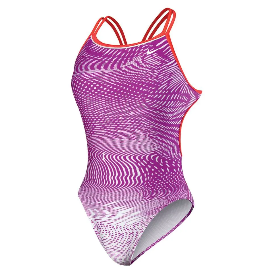 NIKE SWIM Electric Wave Spider Back Tank (24, 36 Only)