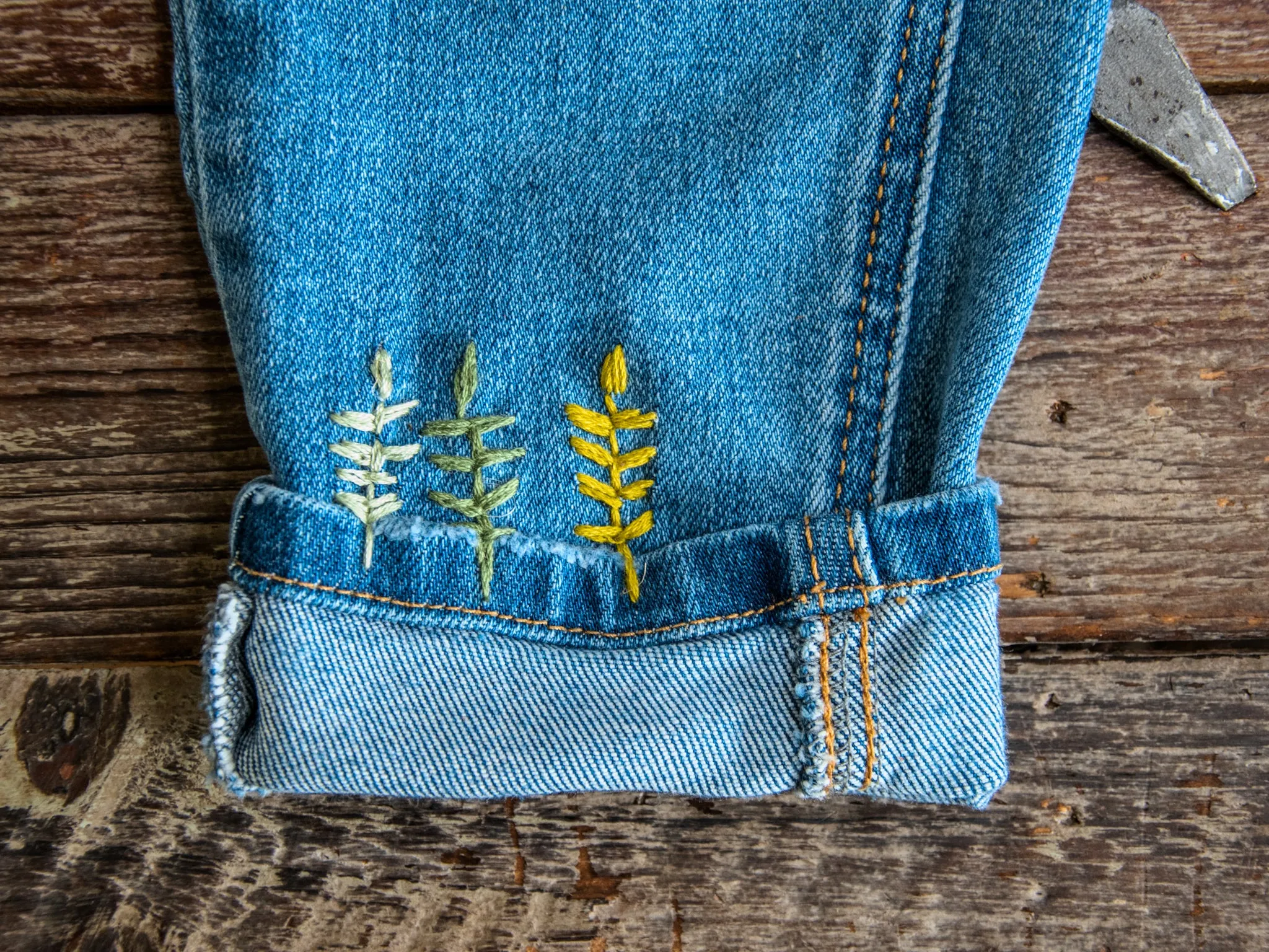 Patchwork Denim | Waist 29 Size 8-9-10 | WAX skinny | THE DOLLY ICON JEANS | #21