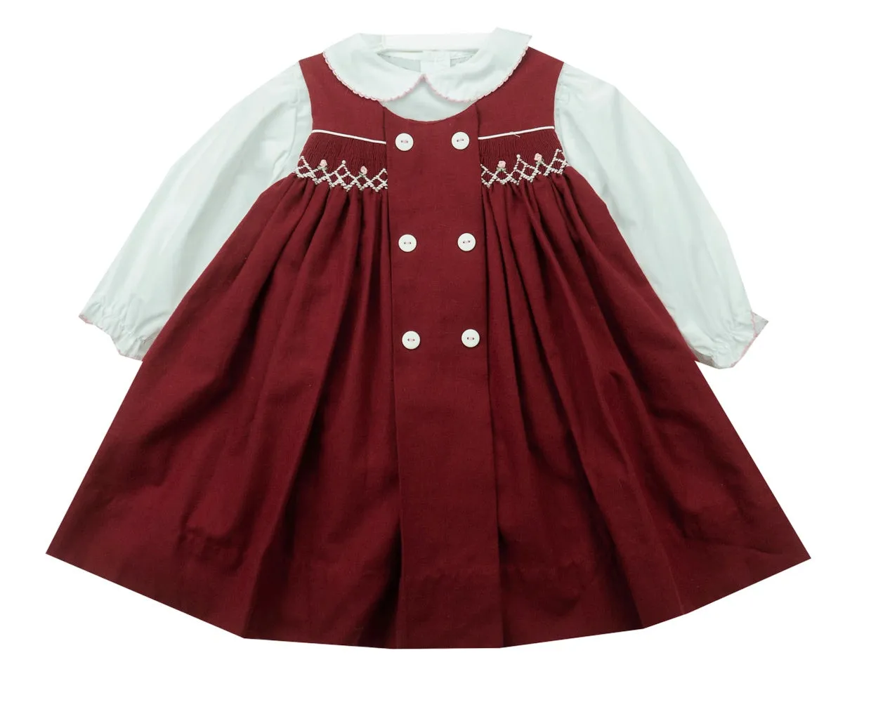 Petit Ami Two Piece Holiday Applique Longall