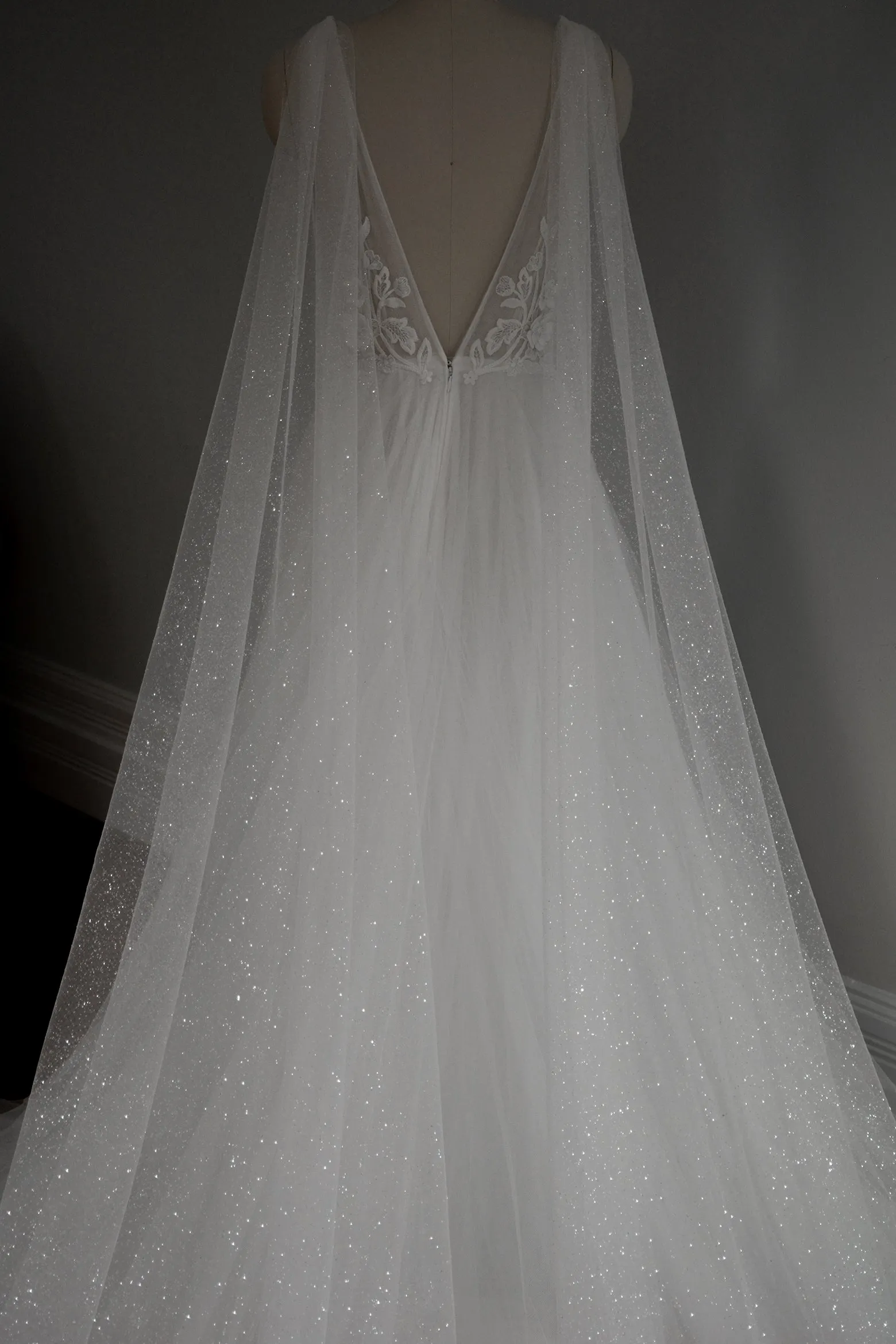 PHOENIX | Detachable Sparkling Tulle Wings