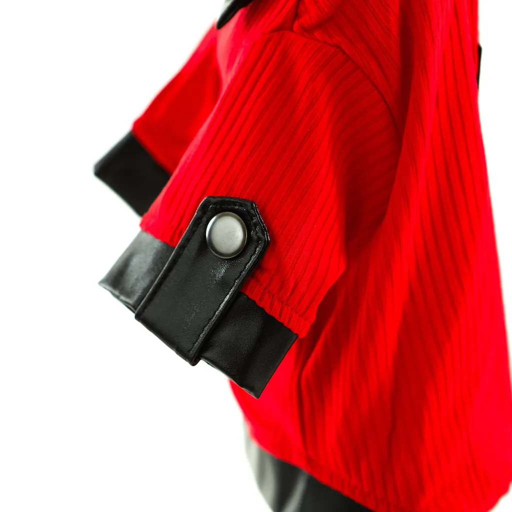 Posh Tail Faux Leather Pet Shirt | High Fashion | Toy Doggie