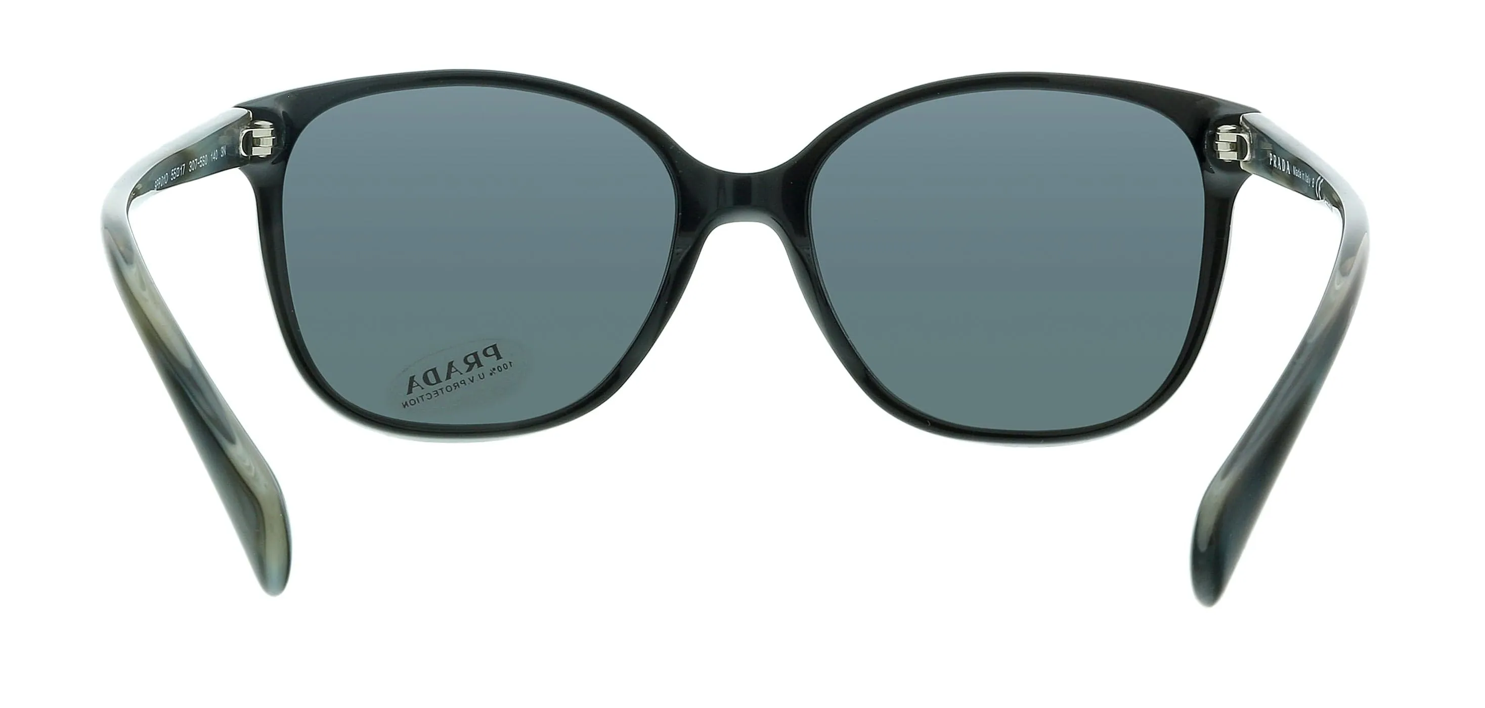 Prada  0PR 01OS 3075S0 Conceptual Black Square Sunglasses
