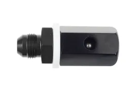 Redhorse Performance -6AN Male Roll Over Vent Valve - Black - 566-06-2