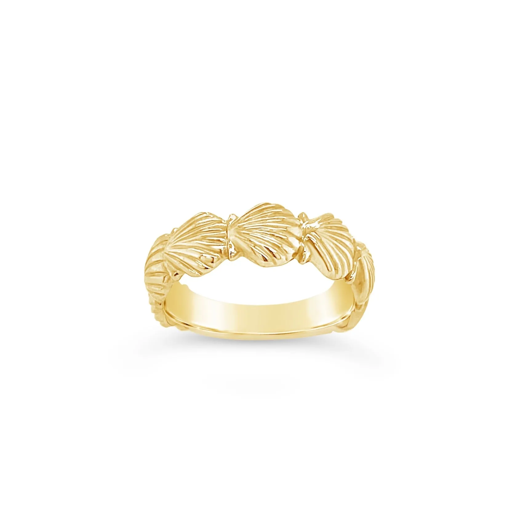 Scallop Shell Band Ring
