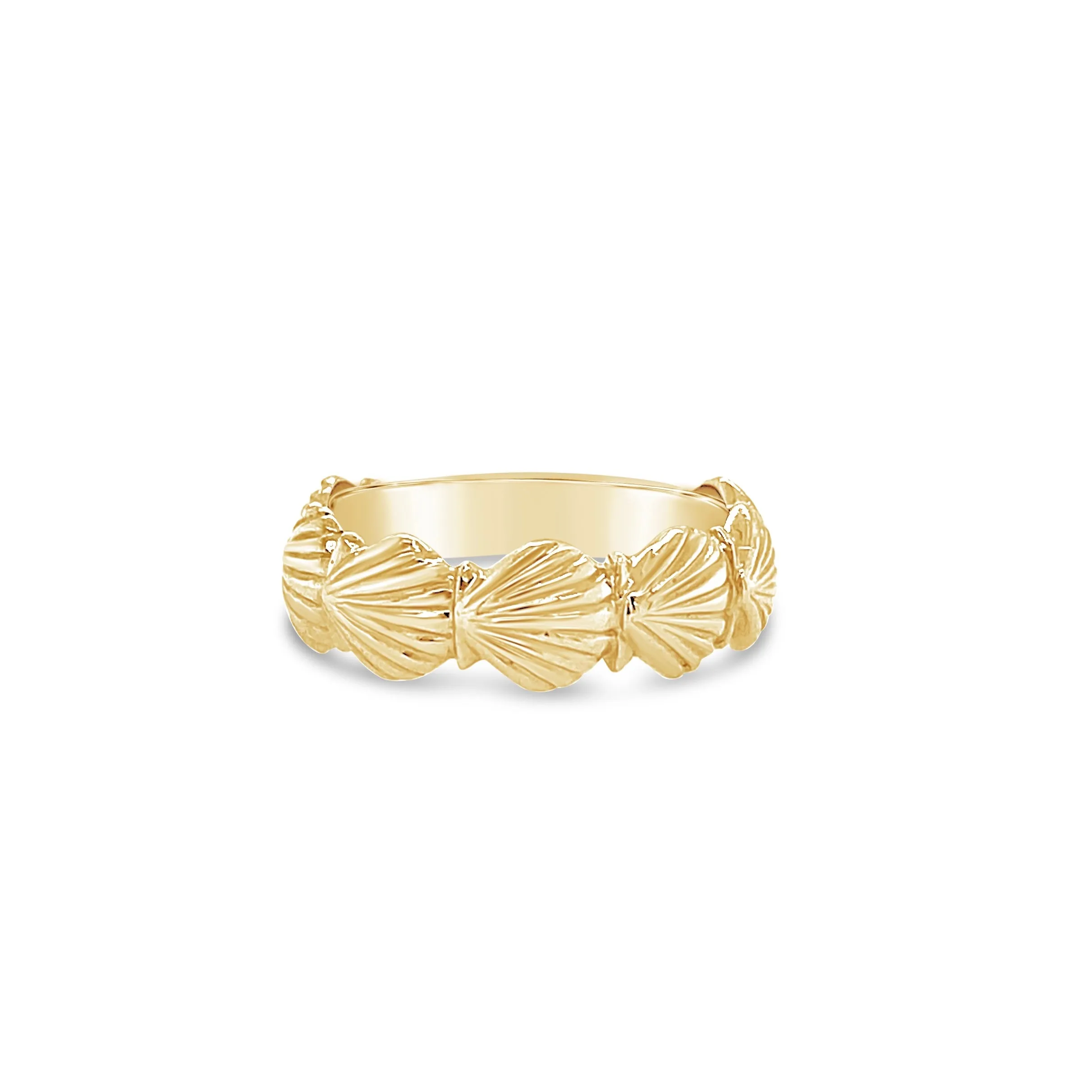 Scallop Shell Band Ring