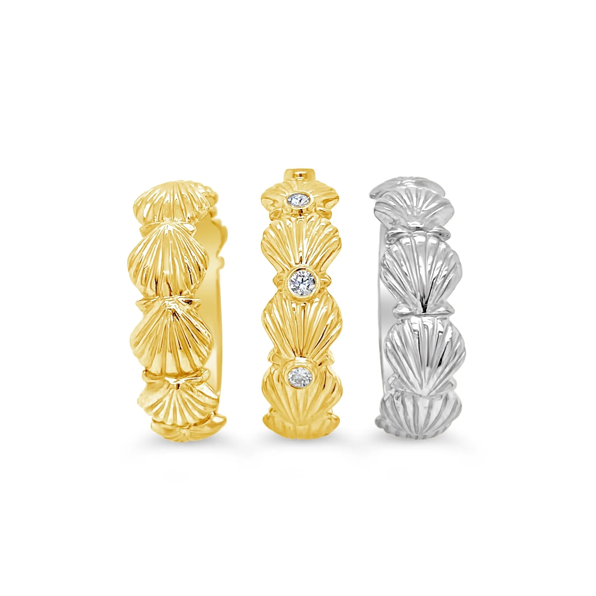 Scallop Shell Band Ring