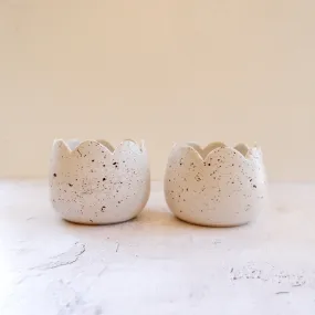 Scalloped Bowl - Speckled