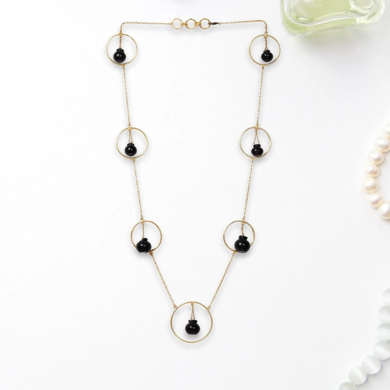 Sikahar Neckpiece | Unique | Conceptual Jewellery | 22kt Gold Plated | Handcrafted