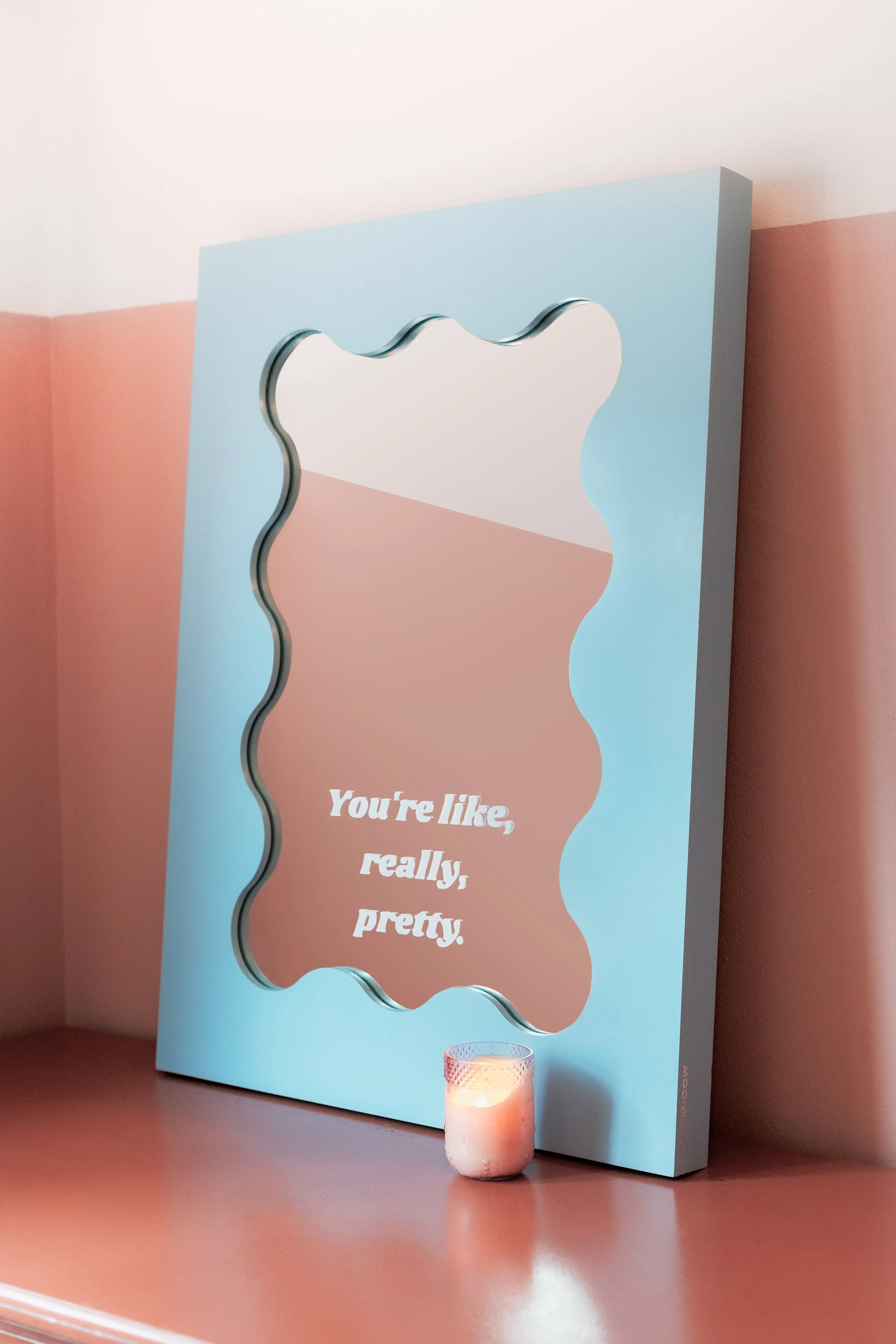 Small Box Curve Mirror