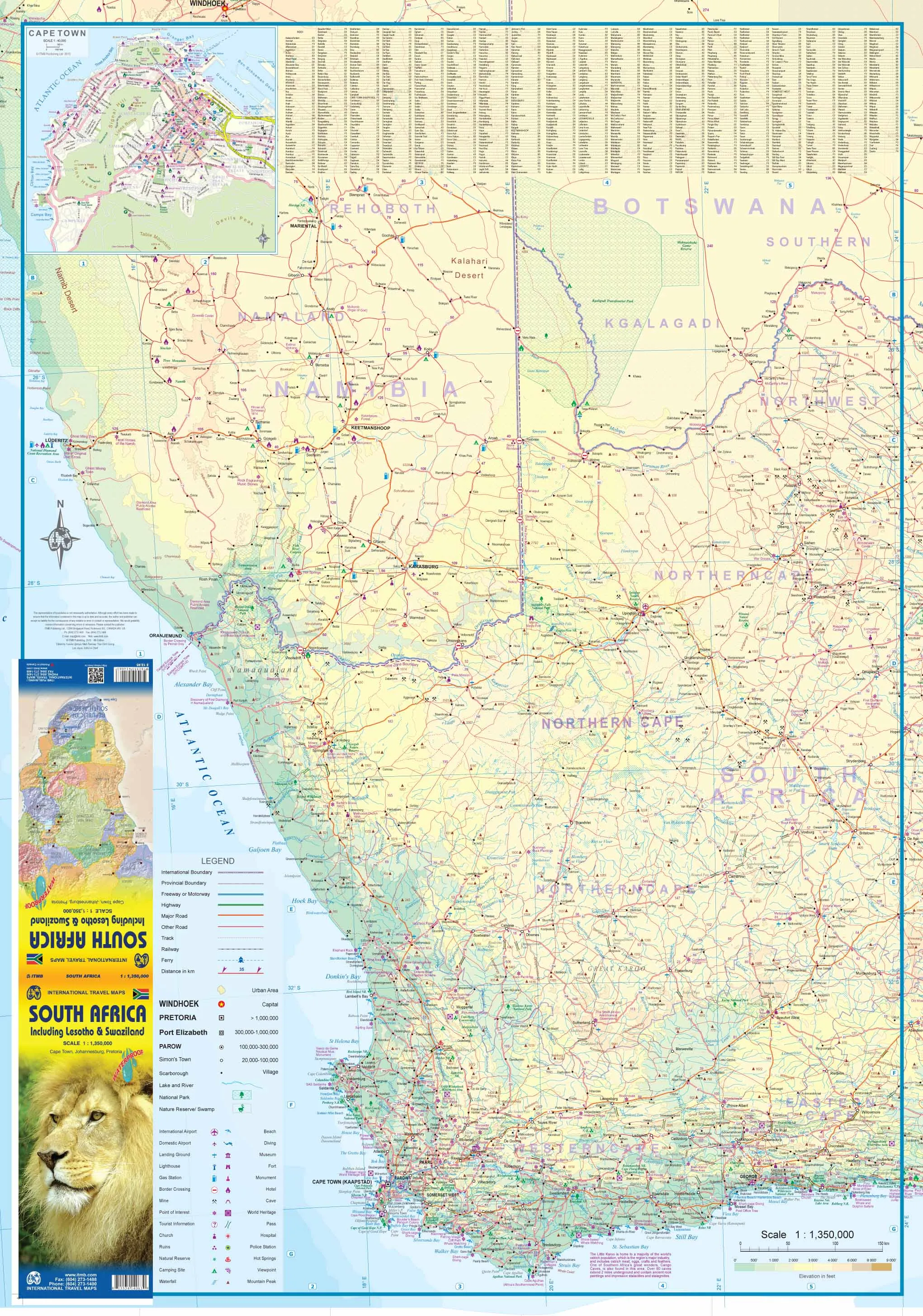 South Africa ITMB Map
