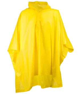 Splashmacs Kids Rain Poncho | Yellow
