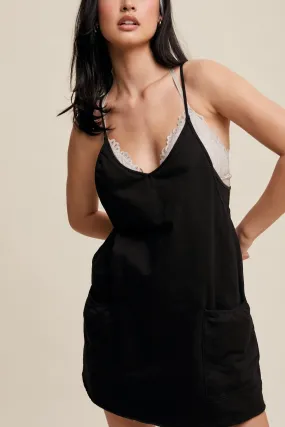 Sport Mini Dress in Black