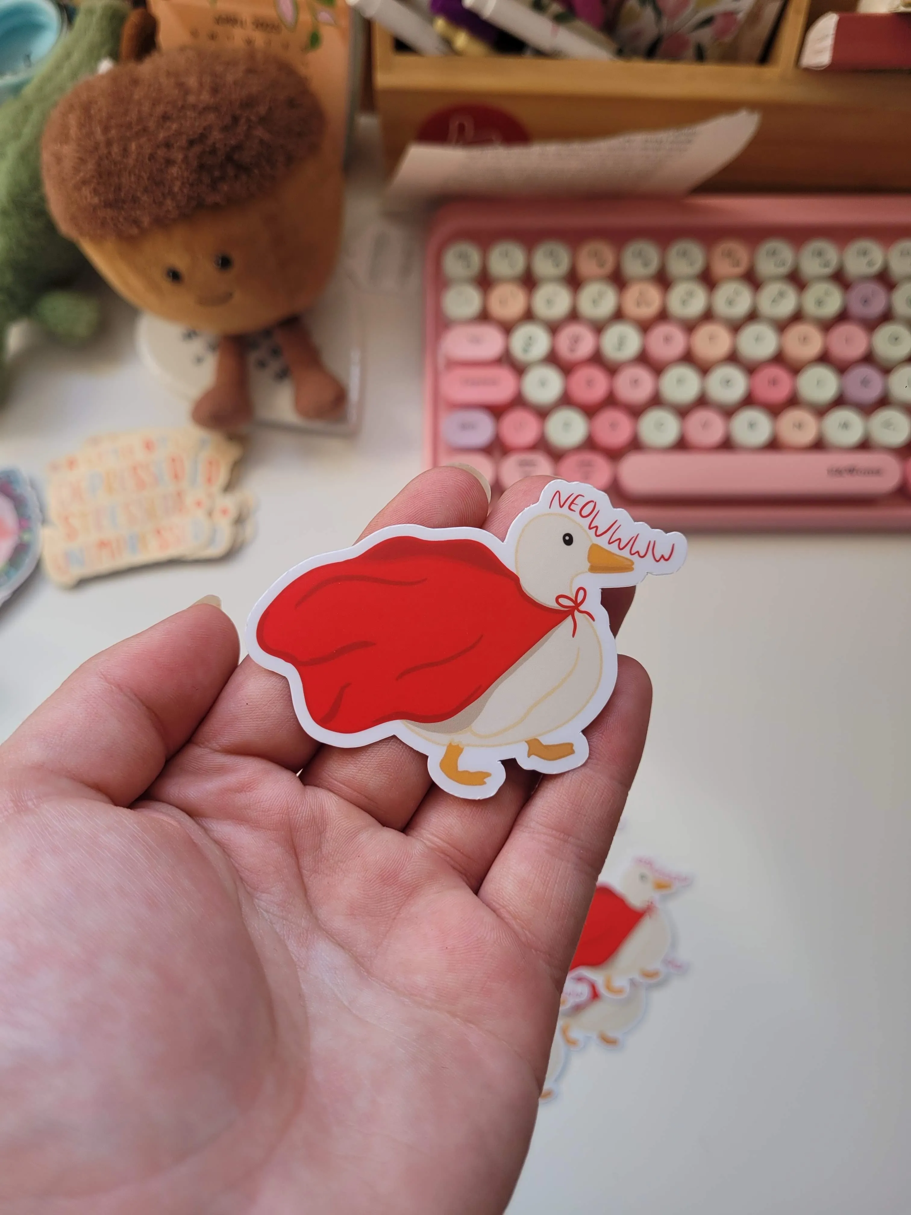 Super ducky sticker