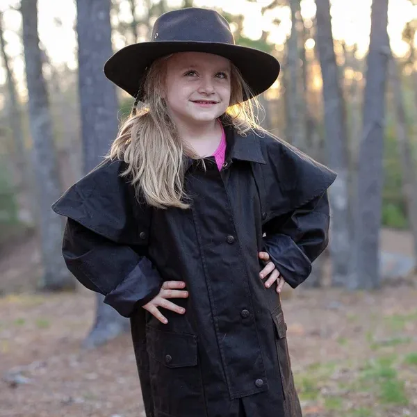 The Outback Trading Company Kid's "Duster" Oilskin Jacket