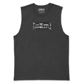 Unisex Muscle Tank-Dark Heather Grey