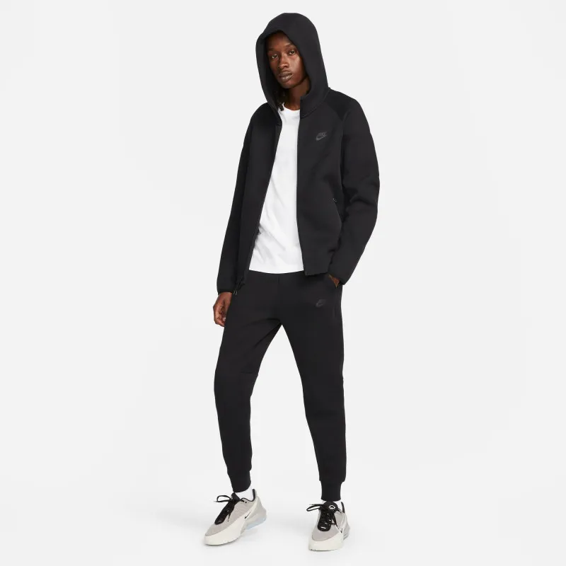 Veste à capuche Nike Tech Fleece pour homme - Noir/Noir - FB7921-010
