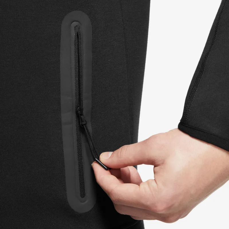 Veste à capuche Nike Tech Fleece pour homme - Noir/Noir - FB7921-010