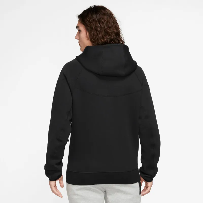 Veste à capuche Nike Tech Fleece pour homme - Noir/Noir - FB7921-010