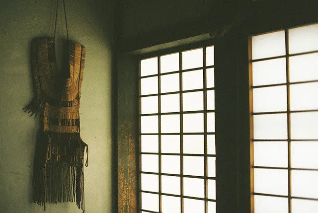 [Vintage] Mino Straw Cape