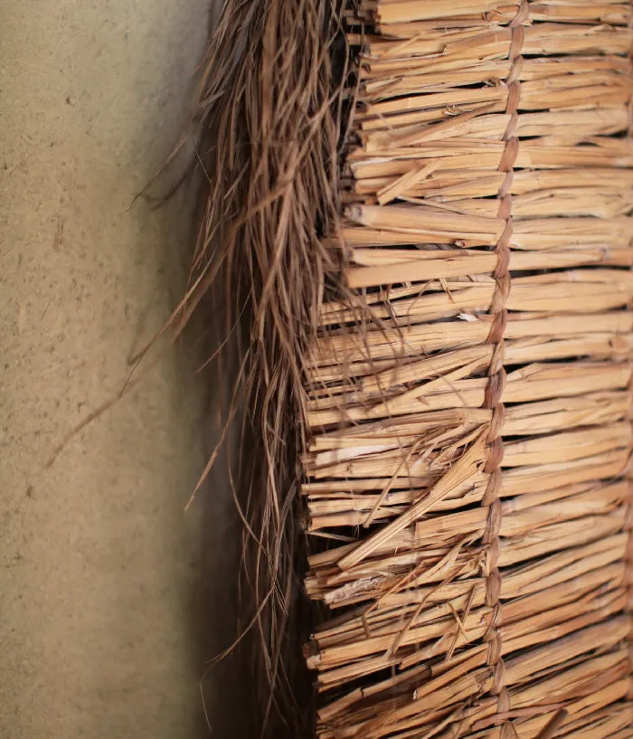 [Vintage] Mino Straw Cape