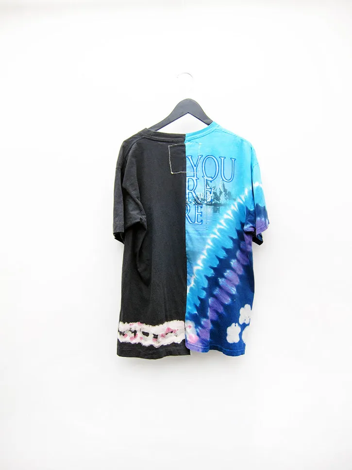Waggy Tee Patchwork Pink