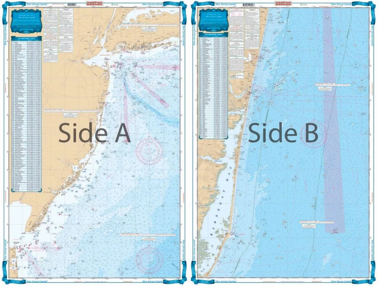 Waterproof Charts IC Inshore and Offshore Nautical Charts