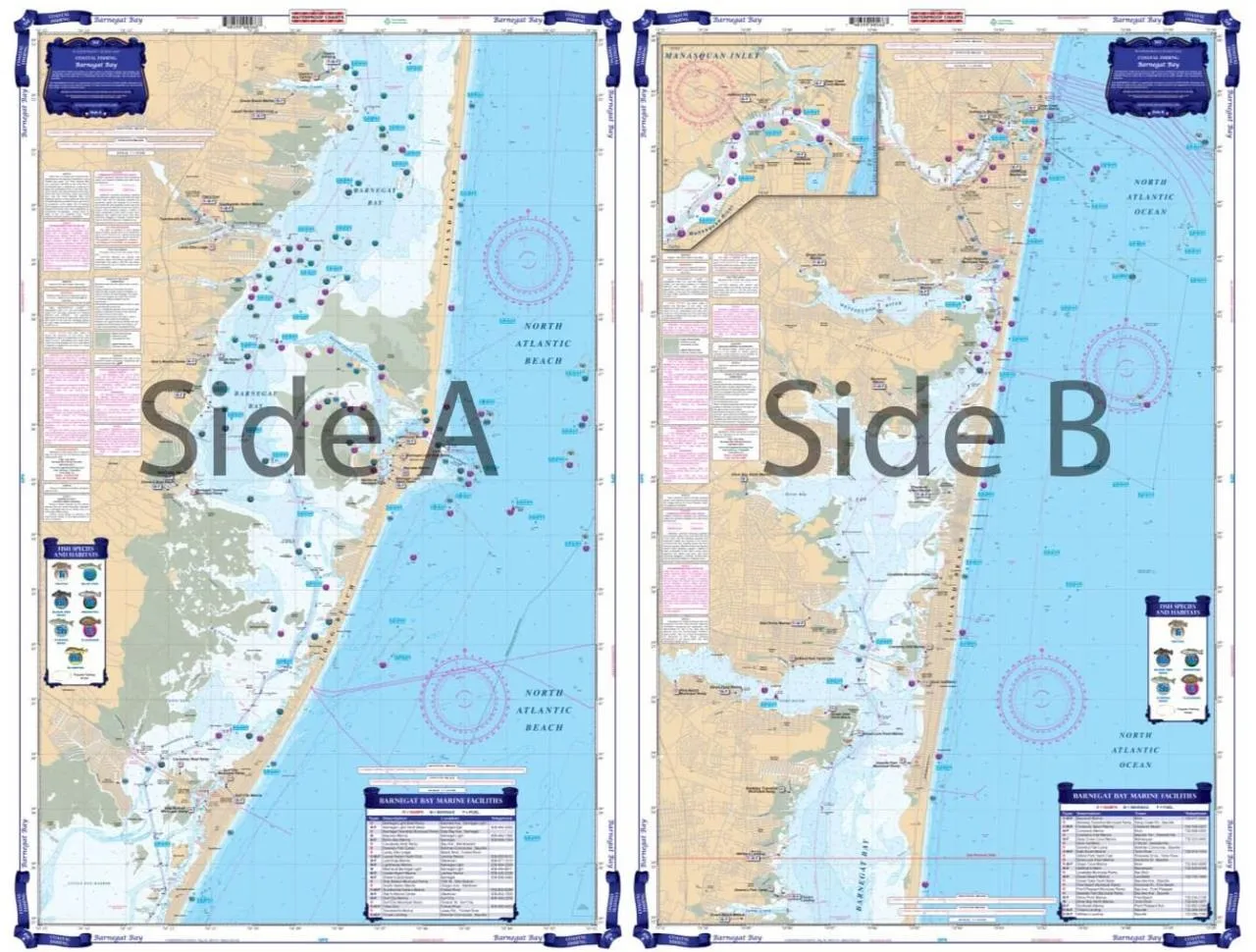 Waterproof Charts IC Inshore and Offshore Nautical Charts