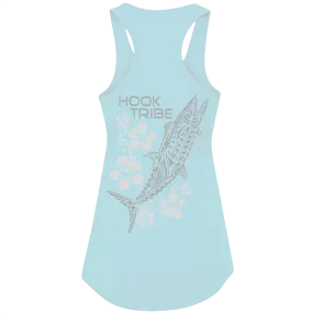 Women's Kingfish Flower Tank Top