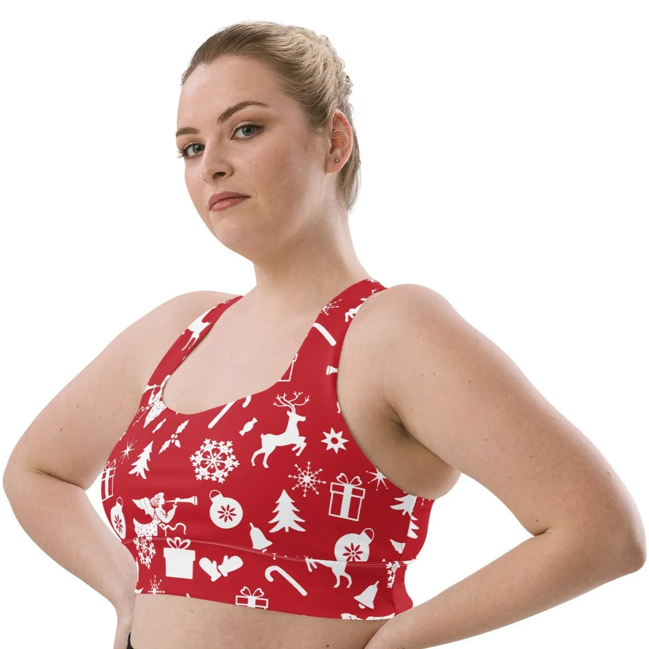 Women's Longline Sports Bra