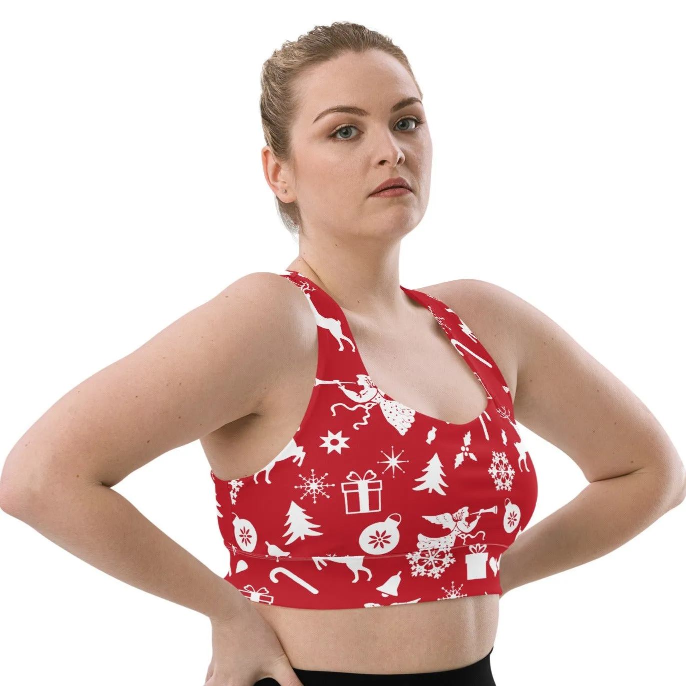 Women's Longline Sports Bra