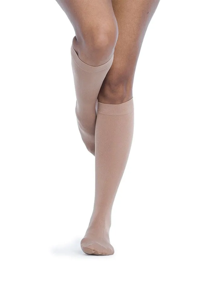 Womens Soft Opaque Knee High 20-30mmHg
