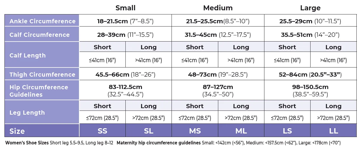 Womens Soft Opaque Knee High 20-30mmHg