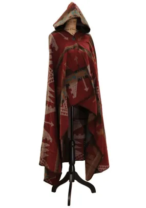 Yellowstone Hooded Wool Throw