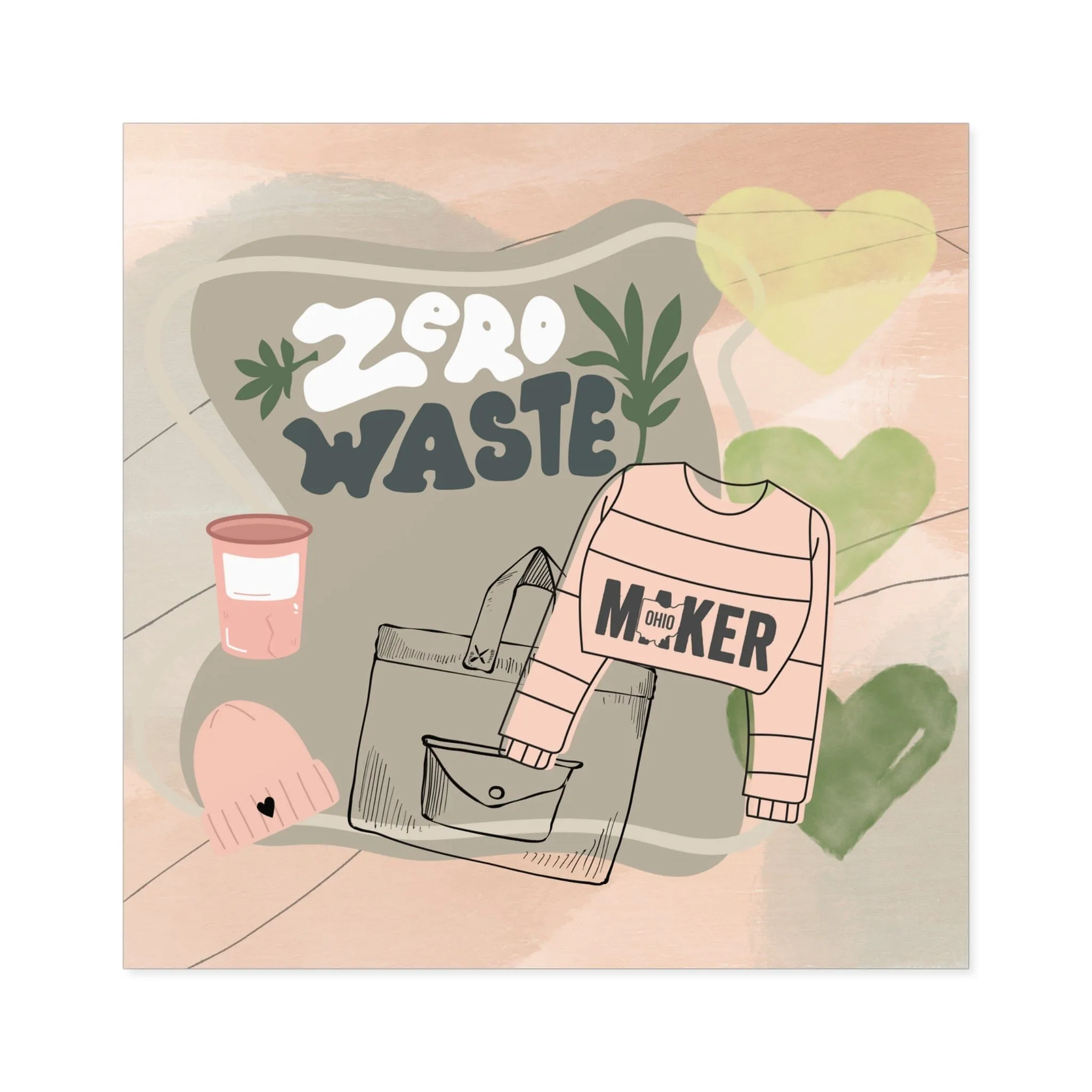 Zero Waste Ohio Maker Sticker